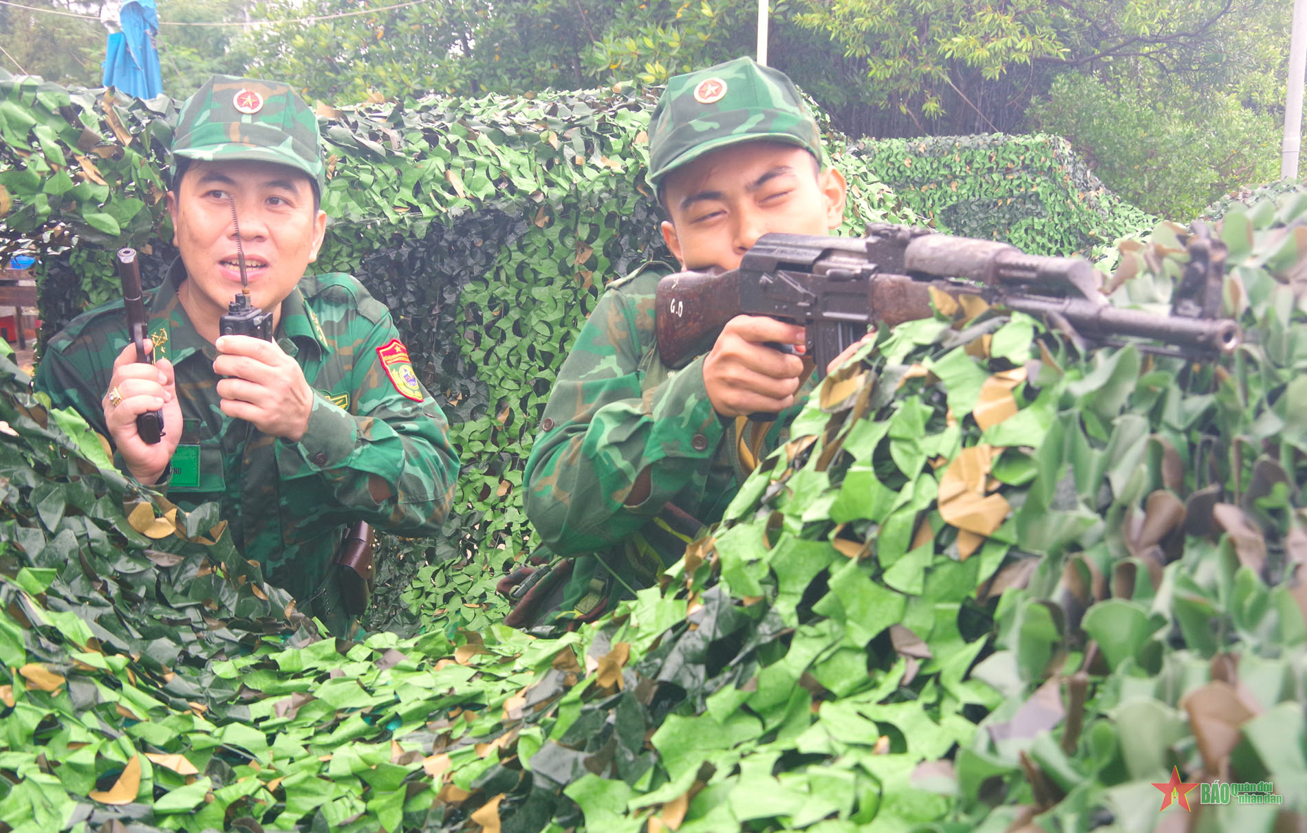 Bộ đội Biên phòng TP Hồ Chí Minh diễn tập chiến thuật đồn biên phòng